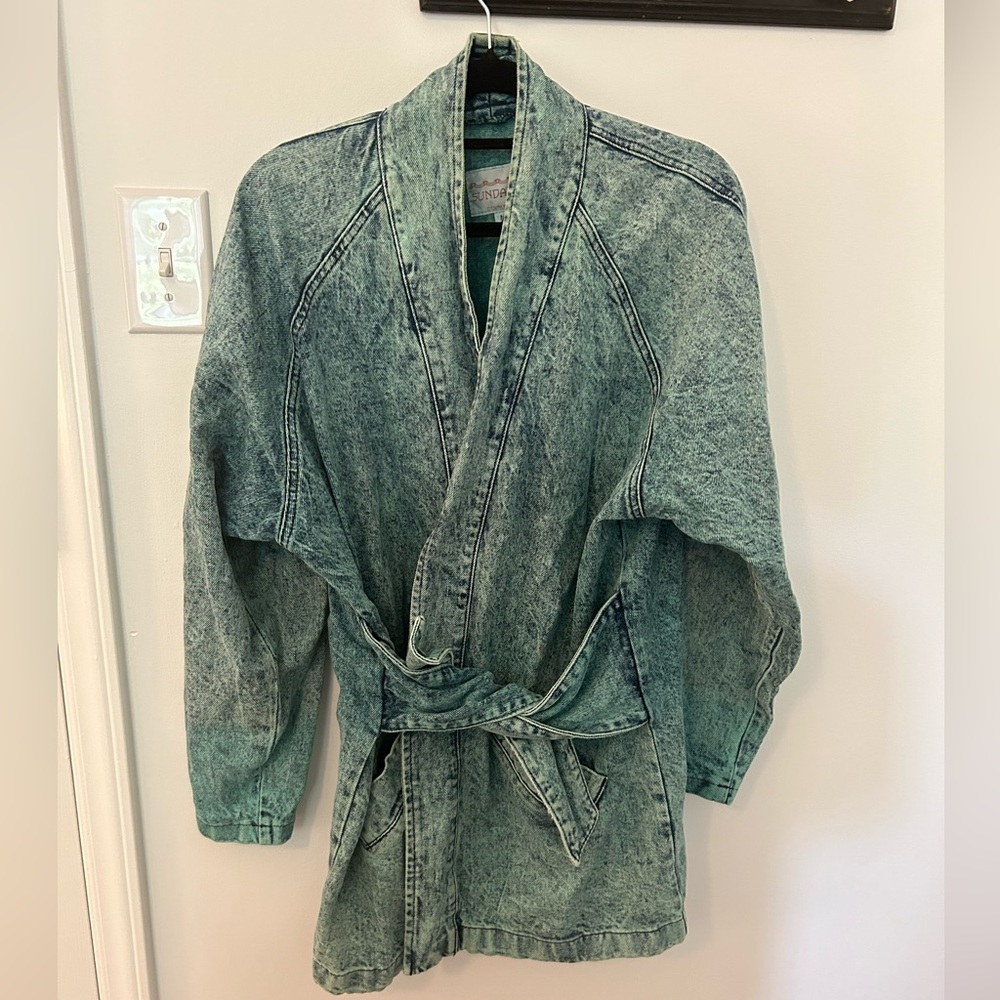 Sundance Acid Wash Denim Jacket